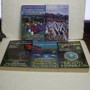 Douglass Adams Hitchhiker's Guide to the Universe Series
